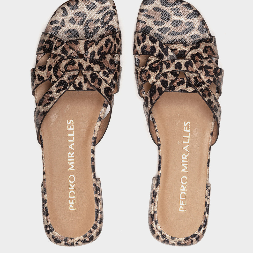 PYTON SQ/L LEOPARDO-CAMEL