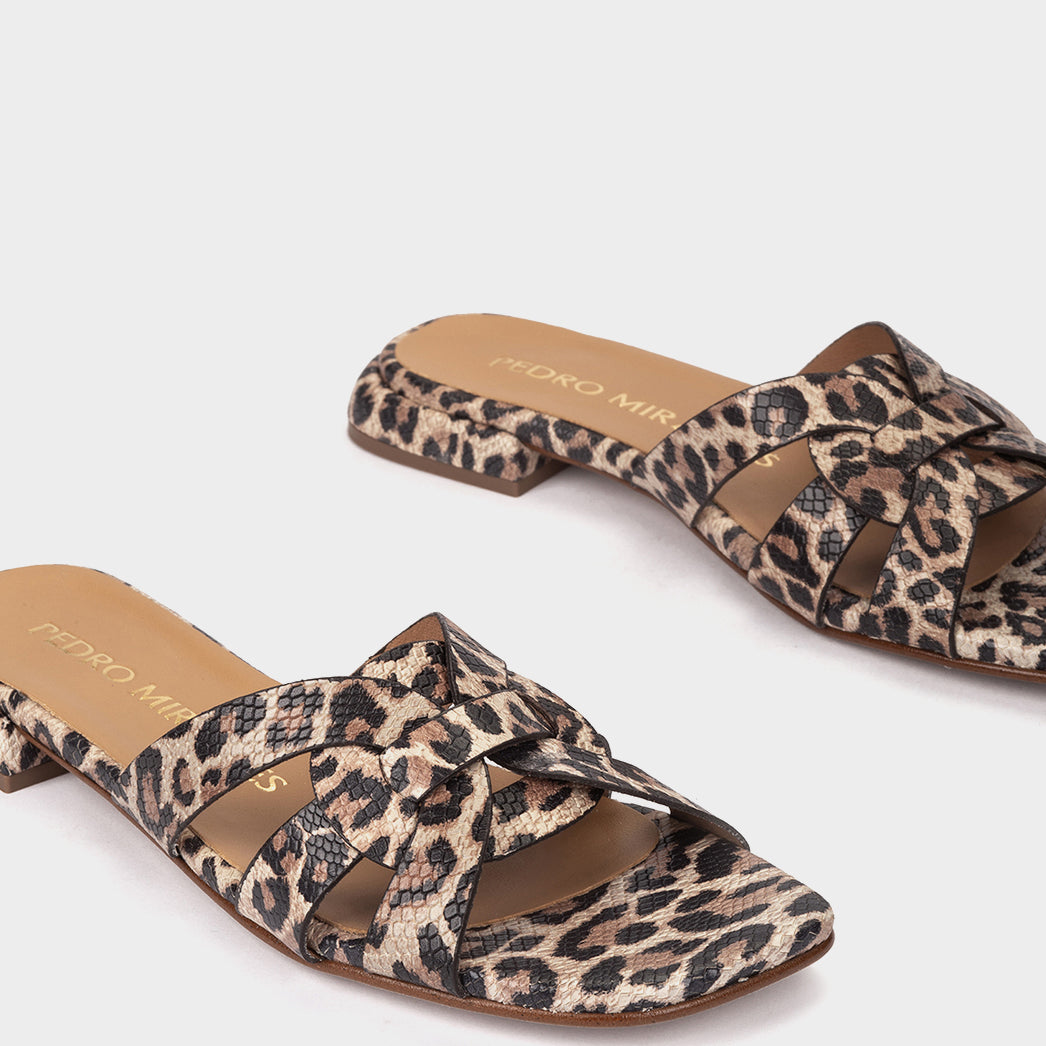 PYTON SQ/L LEOPARDO-CAMEL