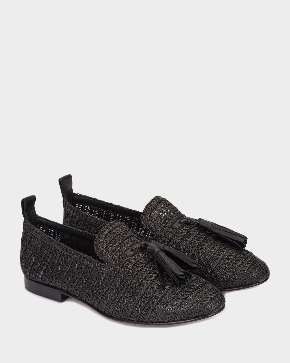 RAFIA CROCHET NEGRO