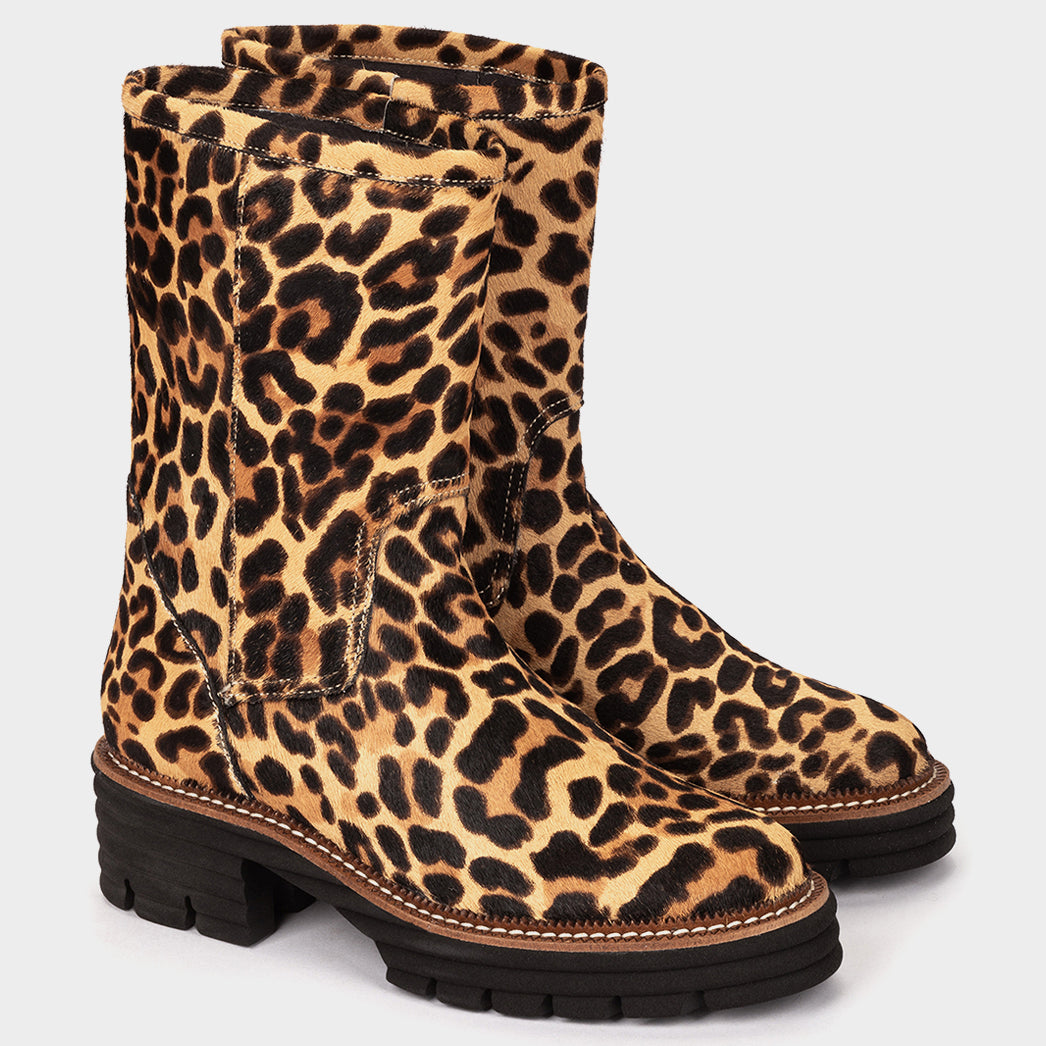 HORSY LEOPARDO-CAMEL