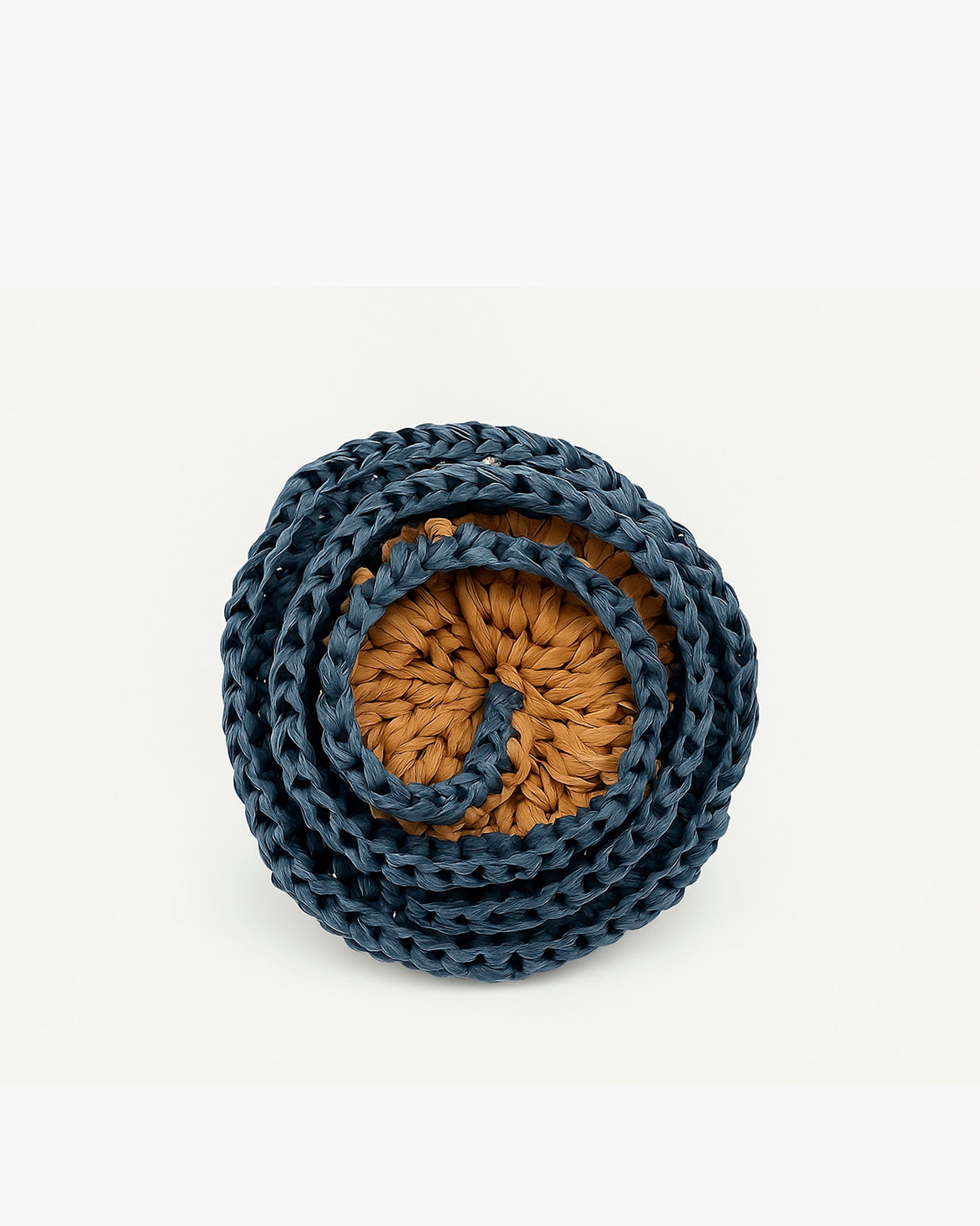 FLOR RAFIA NUDE/NEGRO