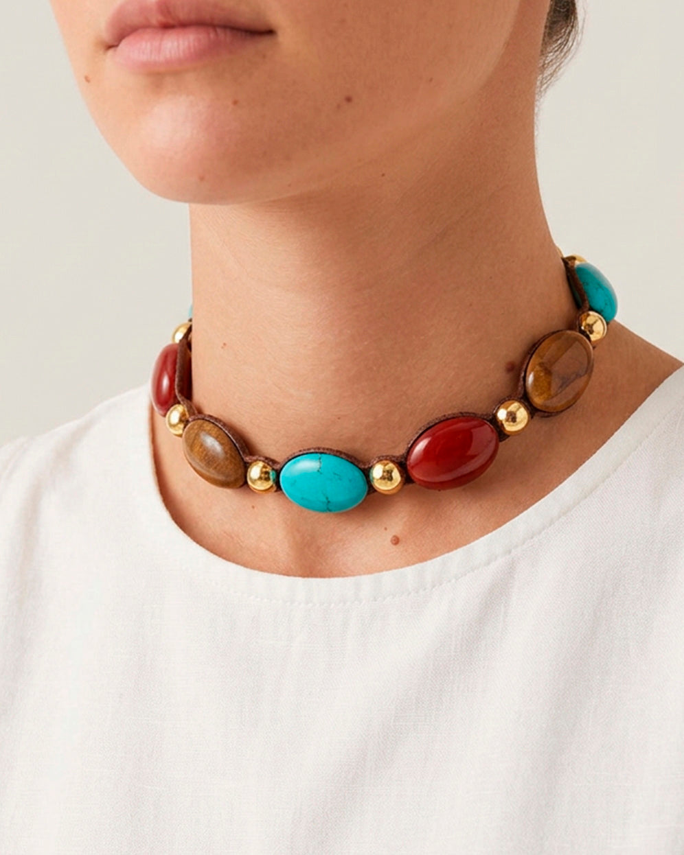 COLLAR PIEDRAS MULTI