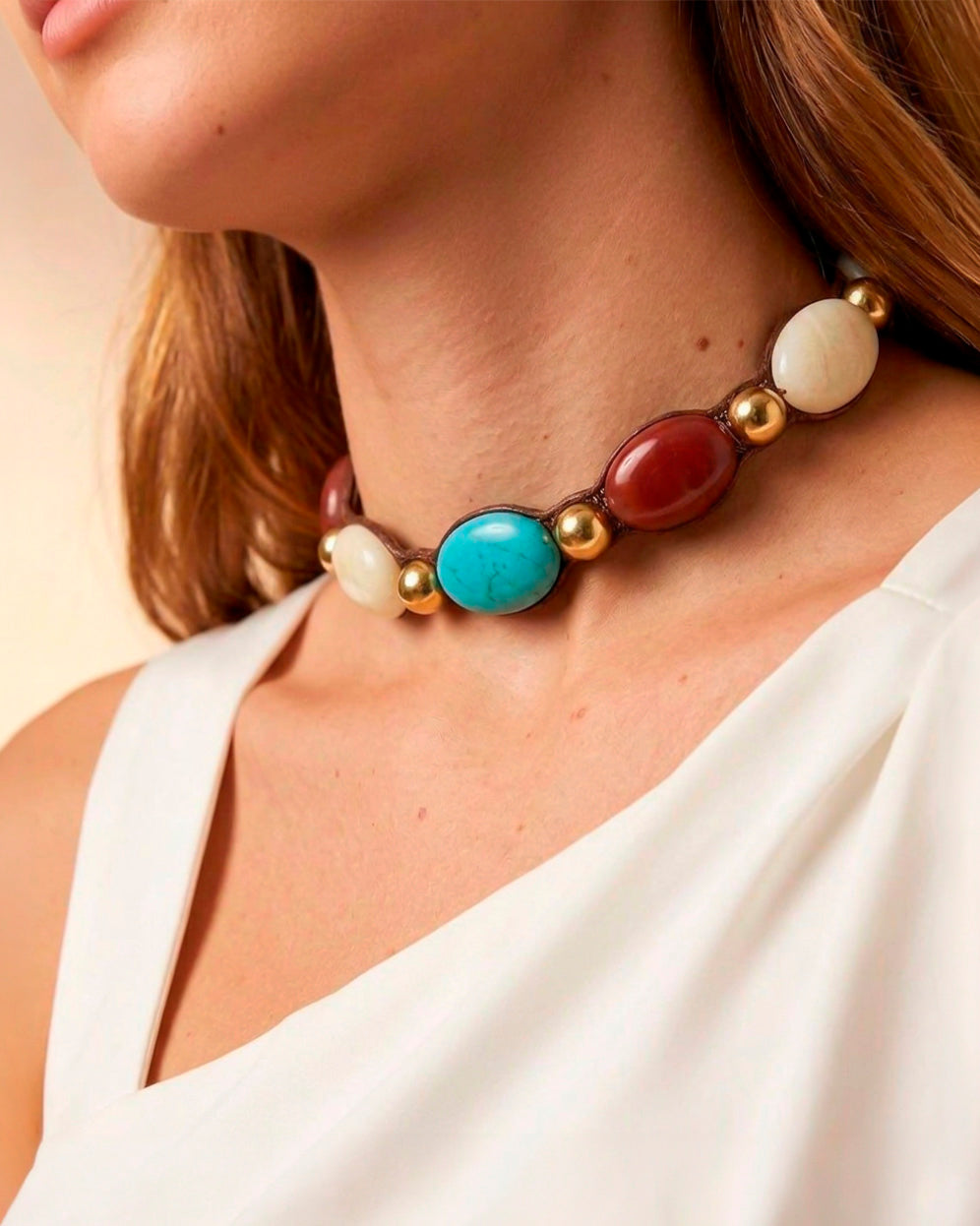 COLLAR PIEDRAS MULTI