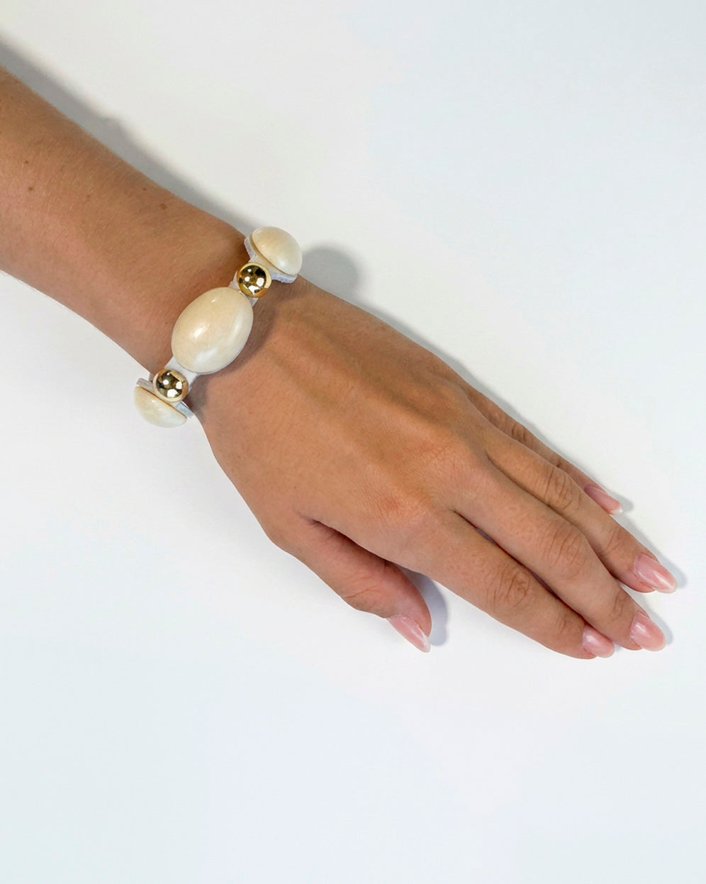PULSERA PIEDRAS BLANCO