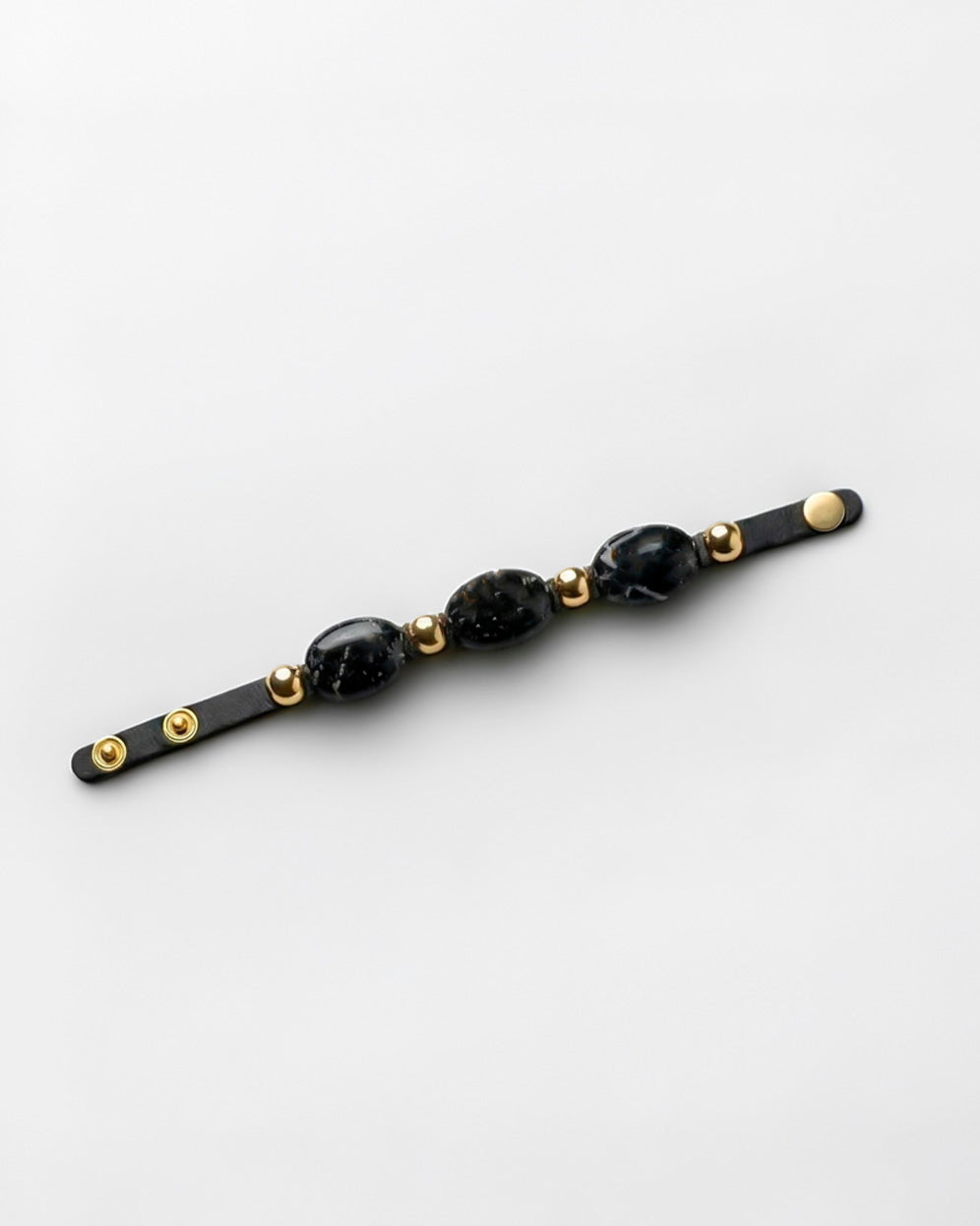 PULSERA PIEDRAS NEGRO
