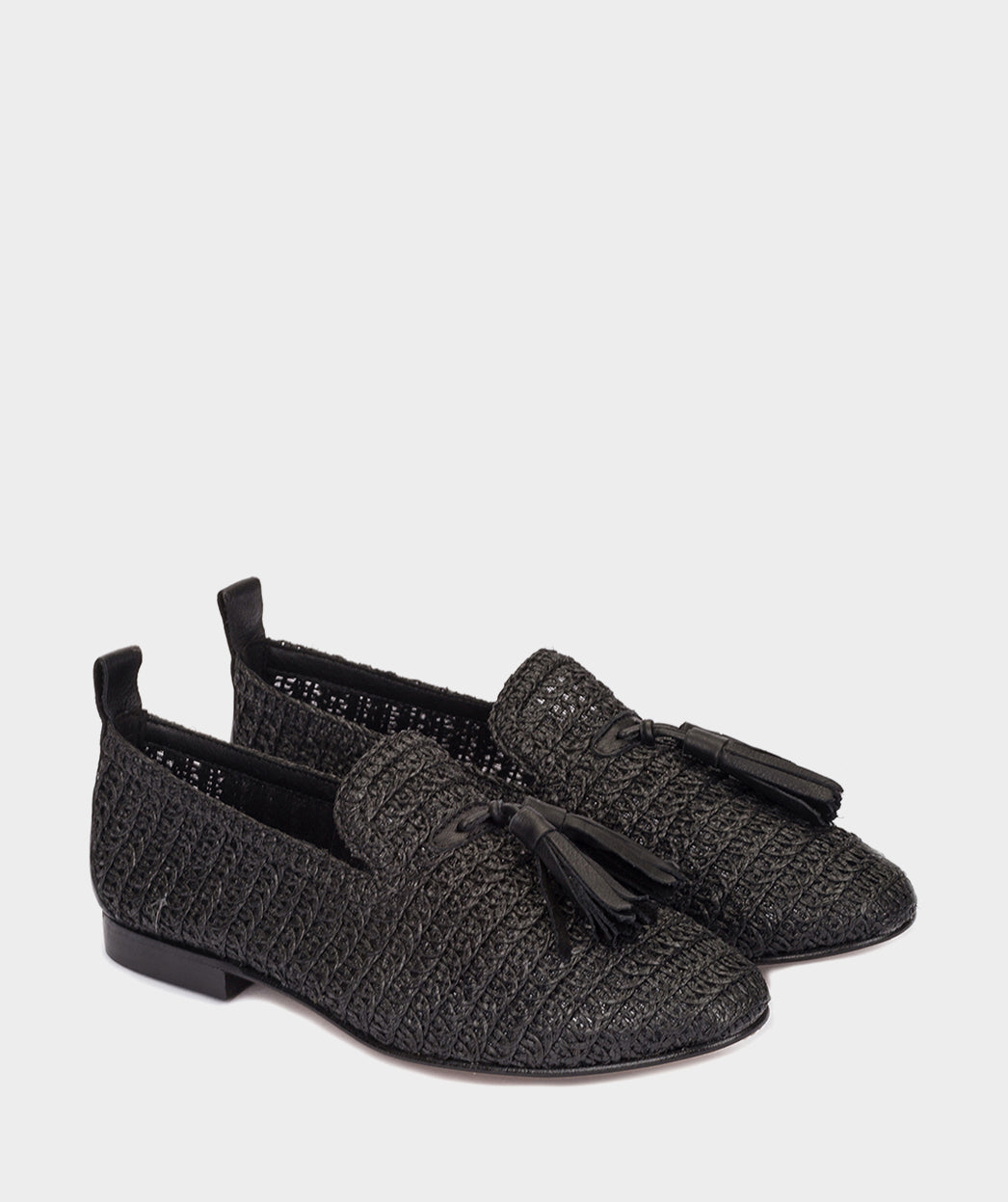 RAFIA CROCHET NEGRO