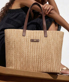 RAFIA IBIZA MULTI TAUPE