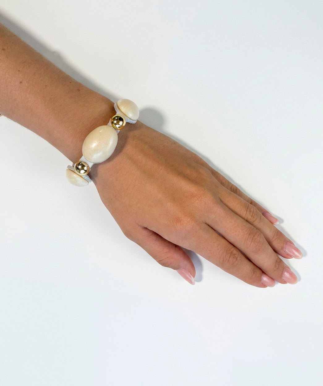 PULSERA PIEDRAS BLANCO
