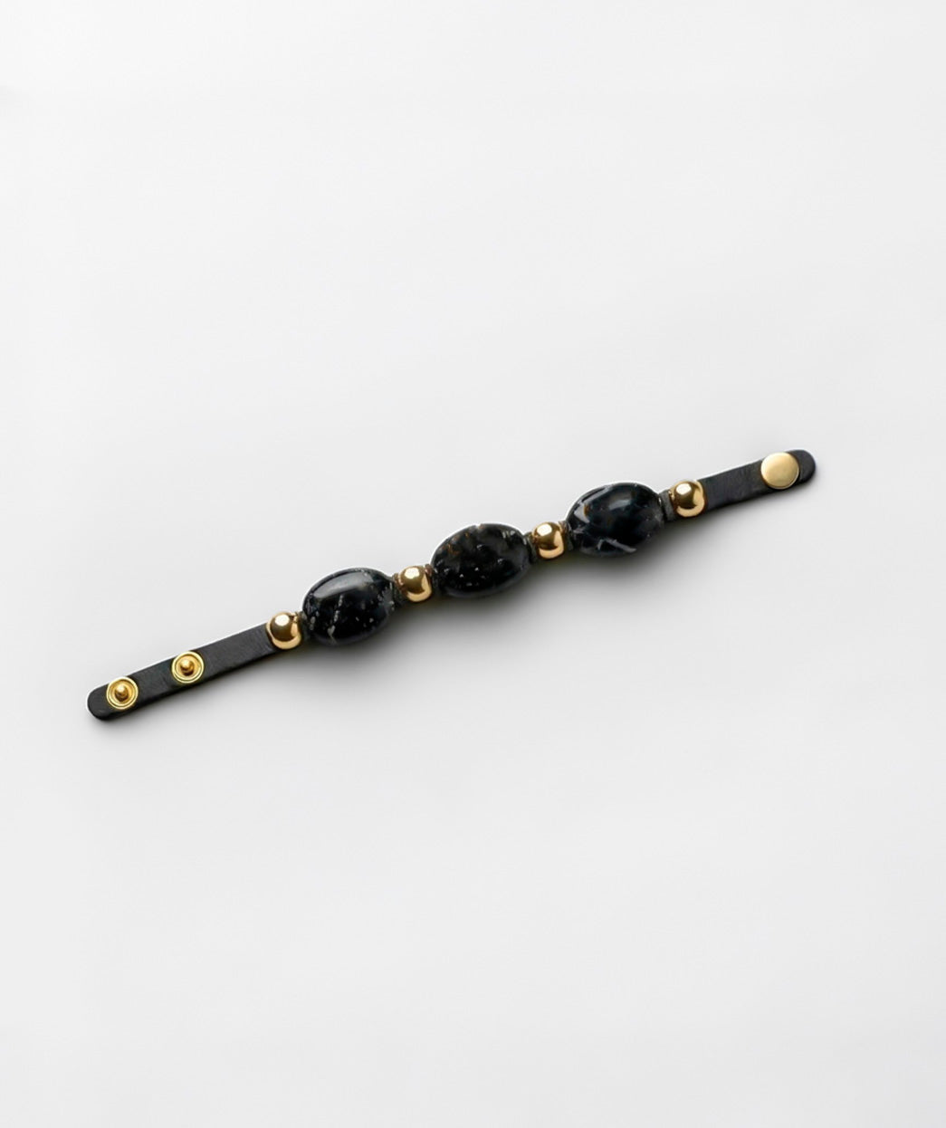 PULSERA PIEDRAS NEGRO